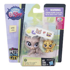 Littlest Pet Shop Pet Pawsabilities Sunny Cougar (#35) Pet