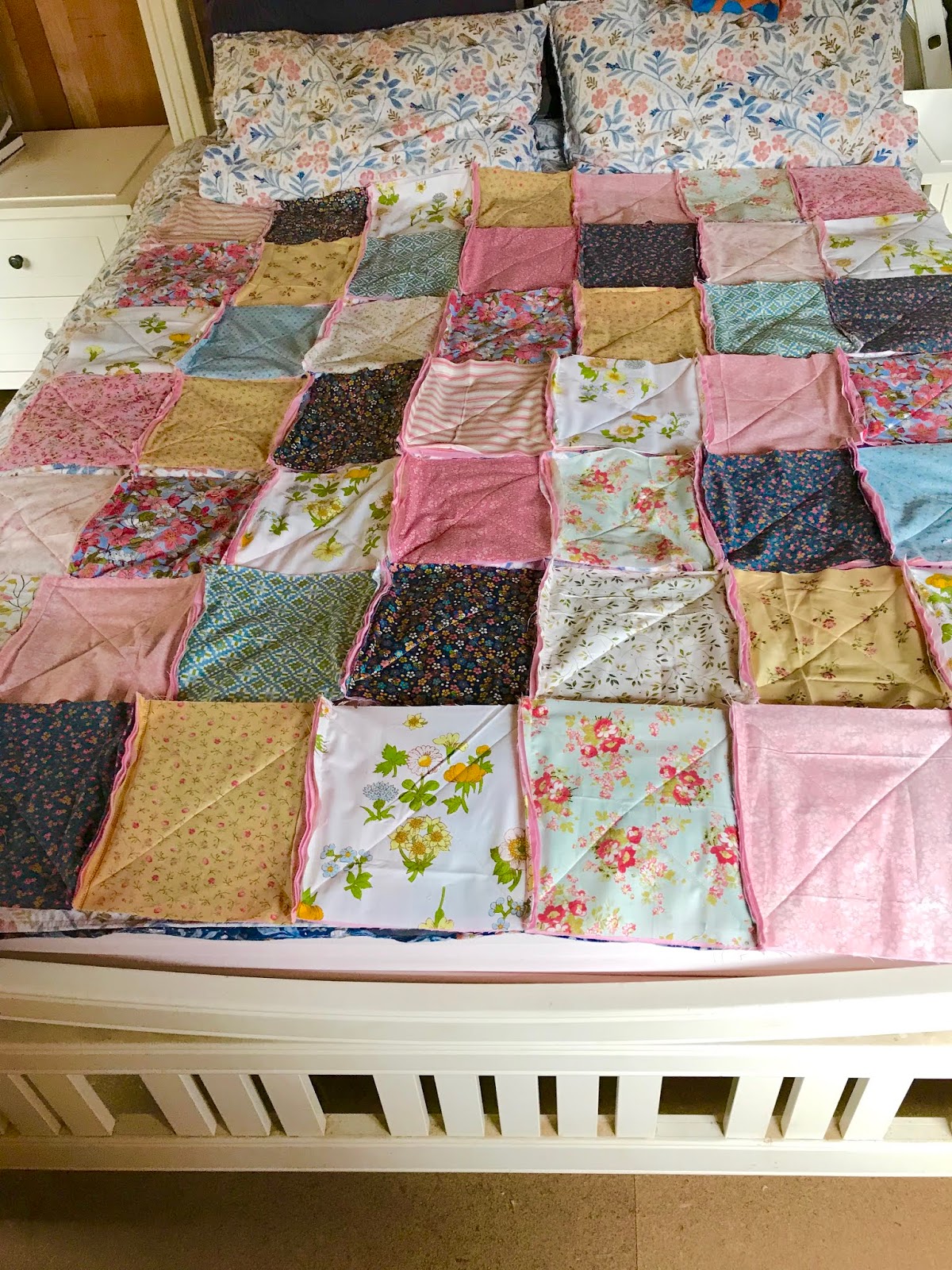 A simple frugal quilting project | A simple living journey