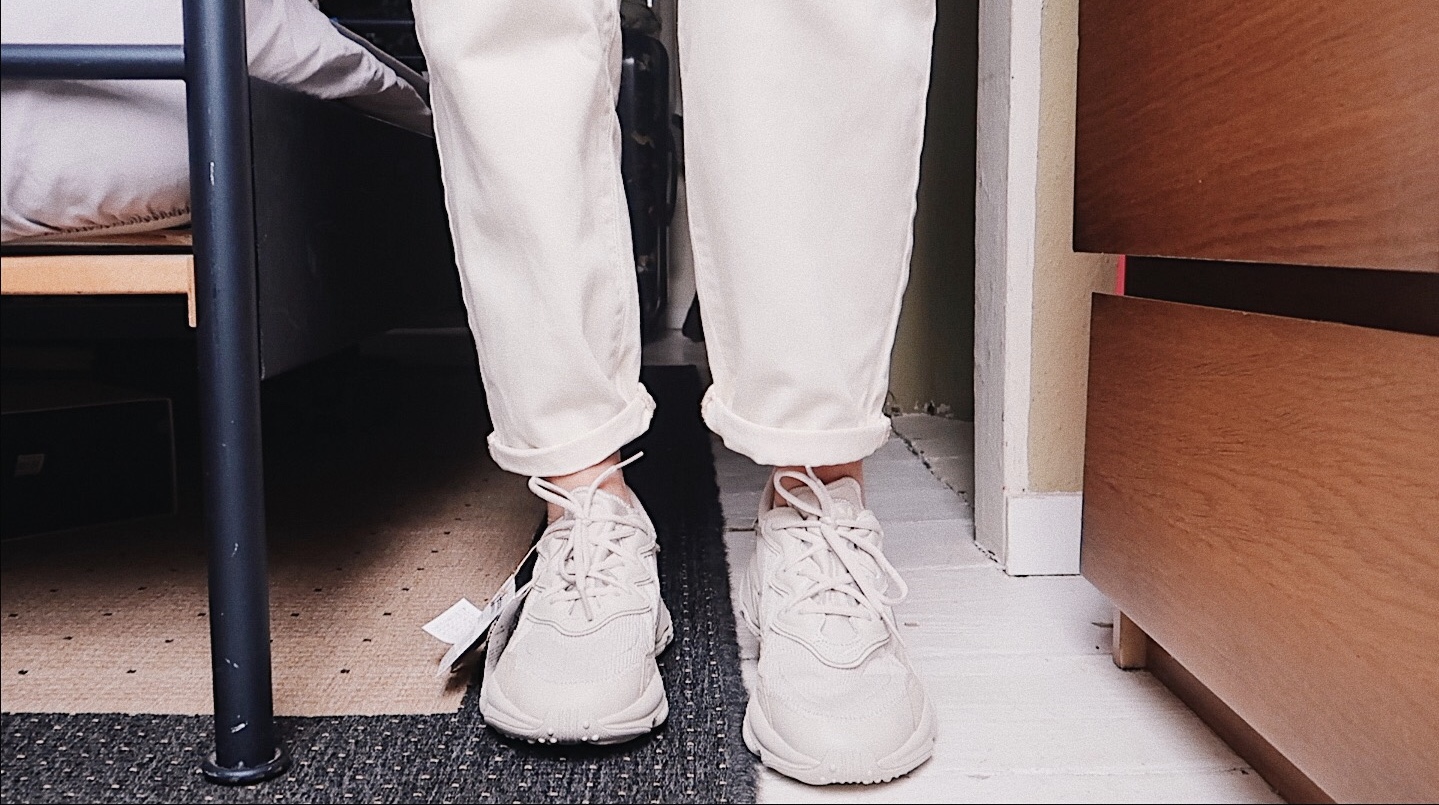 Adidas Ozweego Sneakers (Beige) Review — Giselle