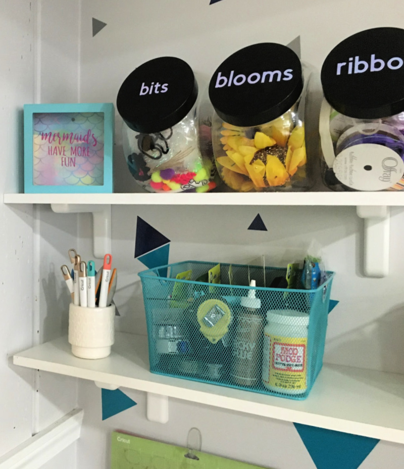 Cricut Storage Ideas - Craft Room Organization - Dear Creatives