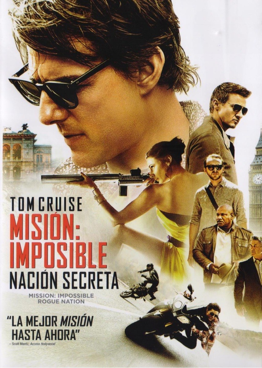 MISIÓN IMPOSIBLE 5 (02088) Videolandia VCP MISIÓN IMPOSIBLE 5 (02088) Videolandia VCP