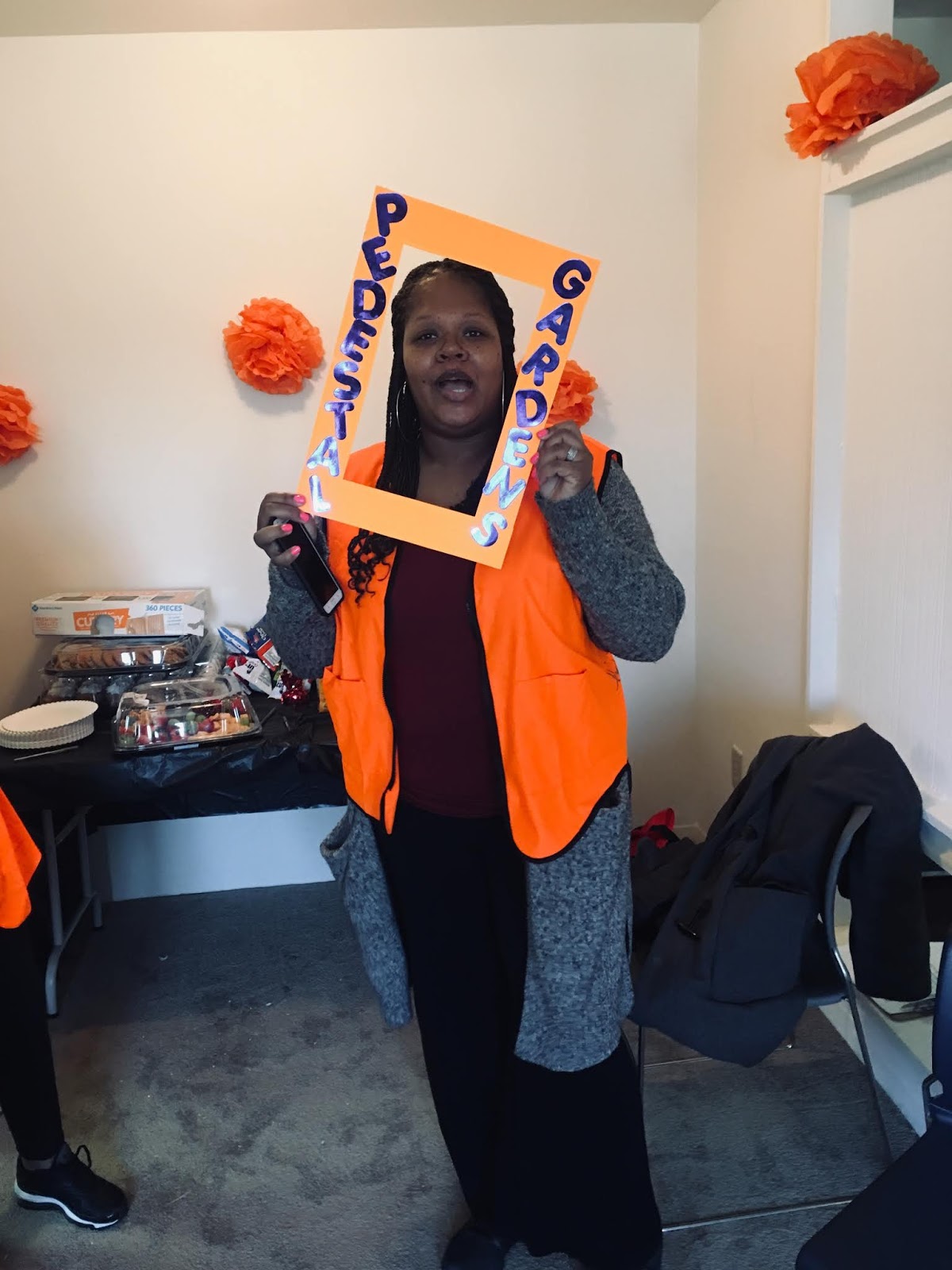 Community Life at Pedestal Gardens, Baltimore Coppin State Interns