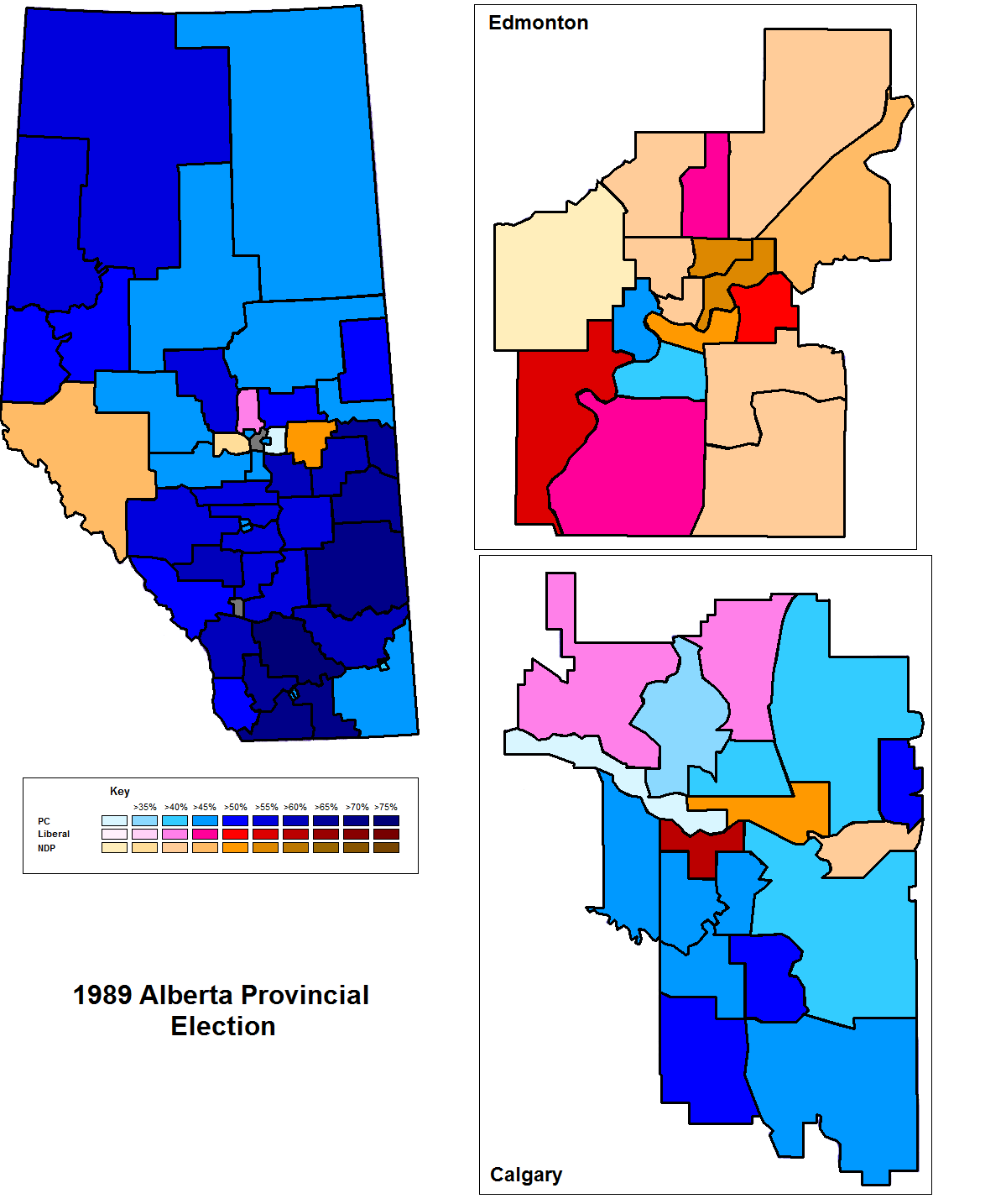 Canadian Election Atlas Alberta maps