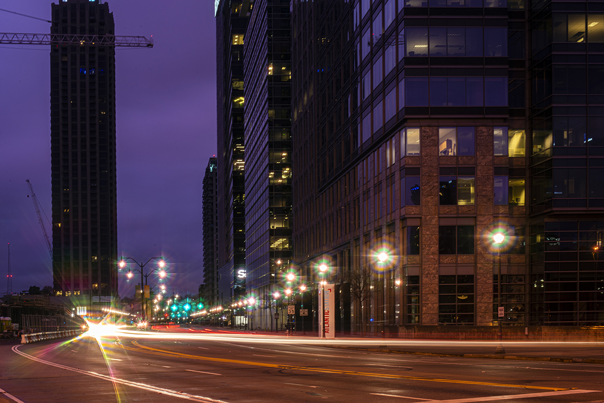 Urban artificial light at night