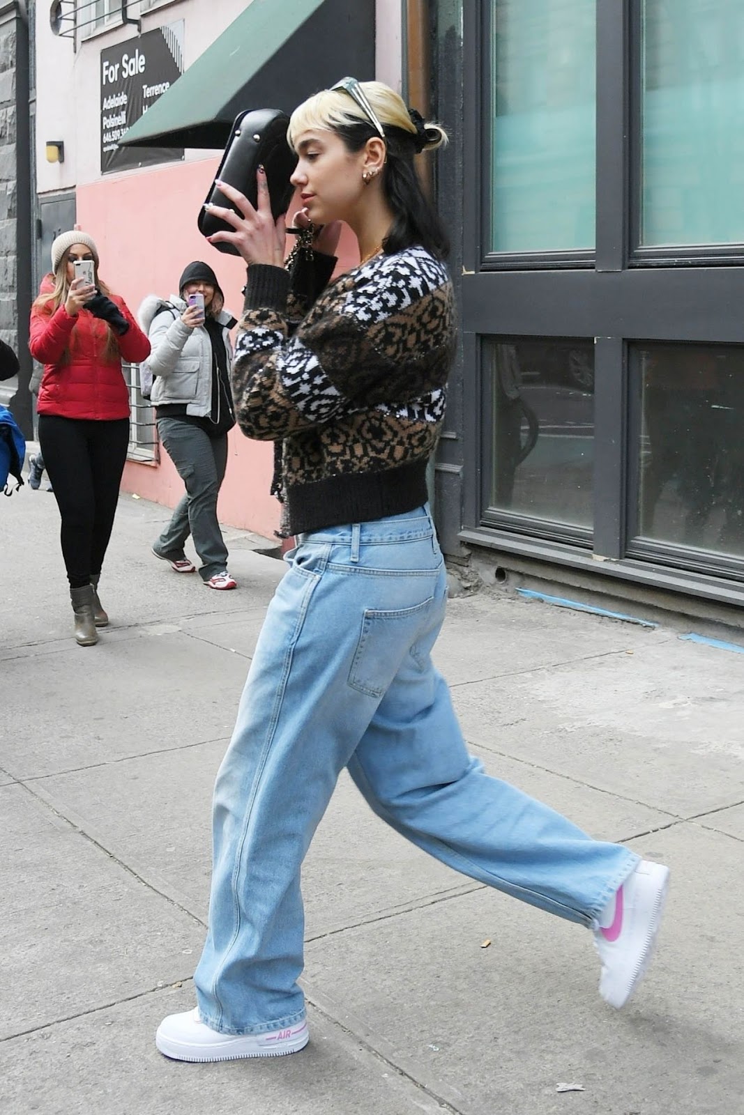 Dua Lipa Street Style – Leaving Her Apartment in NYC 02/20/2020