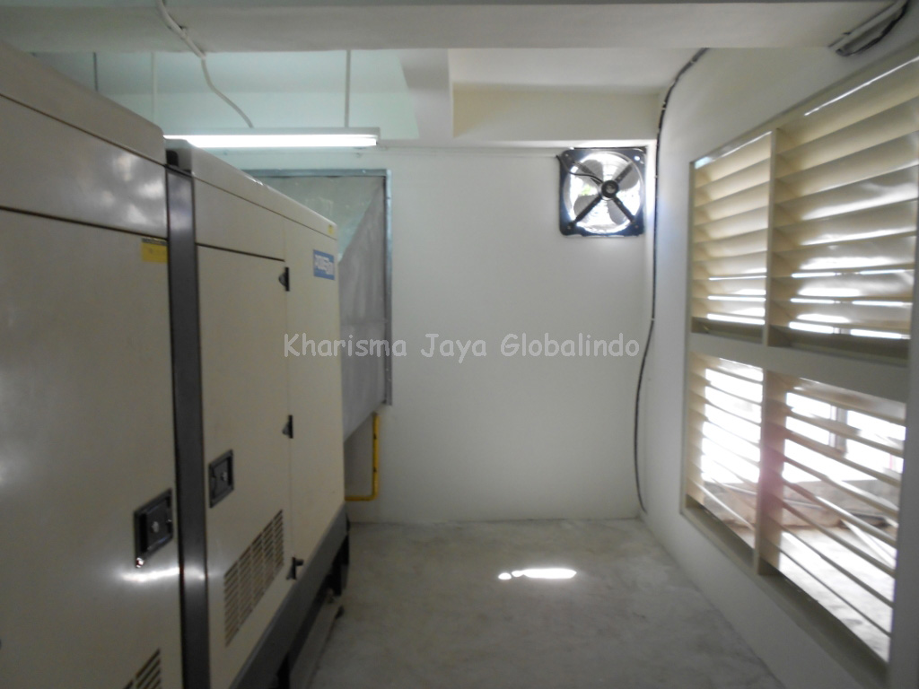 Sound Attenuator Genset Intake dan Discharge Sound Attenuator Intake Discharge Merk Kharisma