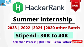 hackerrank internship intern batch