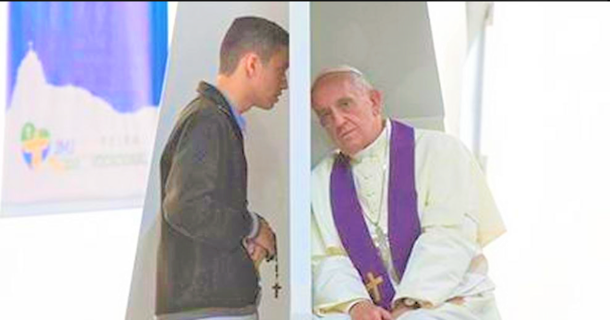 Pope Francis' March Prayer Intention “Sacrament of Reconciliation Let