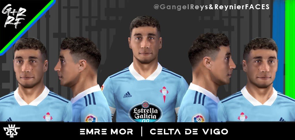 ultigamerz: PES 6 Emre Mor (Celta Vigo) Face