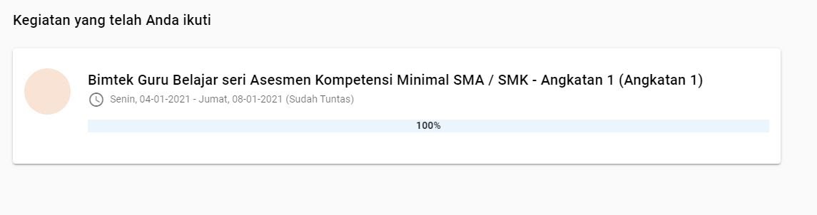 Pengalaman Ikut Bimtek Guru Belajar Seri Asesmen Kompetensi Minimal Sma Smk Angkatan 1 Fitri Ananda