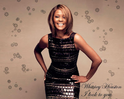 American Black Beauty Whitney Houston Wallpaper