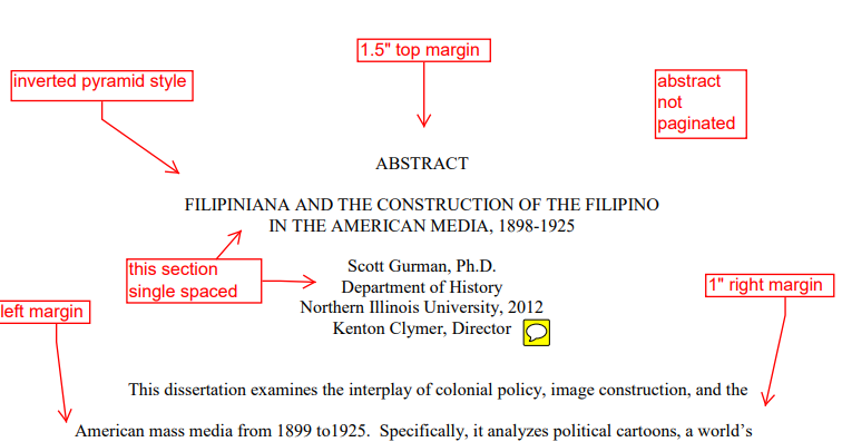 Thesis writing guide image