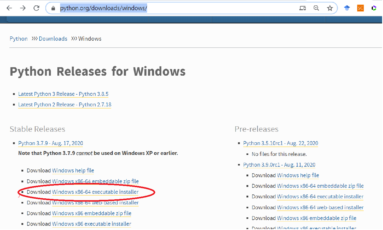 Installing Python for beginners (Windows users)