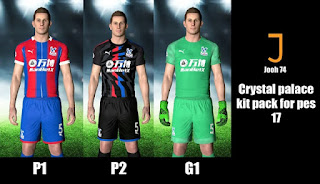 PES 2017 Crystal Palace 2019-2020 Kits PES 2017 Crystal Palace 2019-2020 Kits