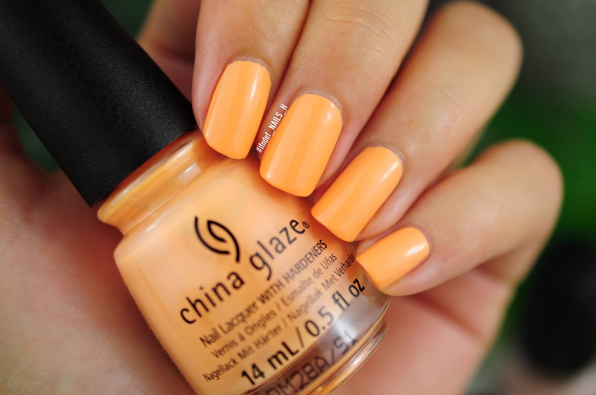 China Glaze Cali Dreams Spring 2021 Collection Swatches Tangerine Heat