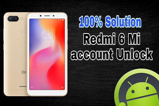 Redmi 6 mi account and frp remove