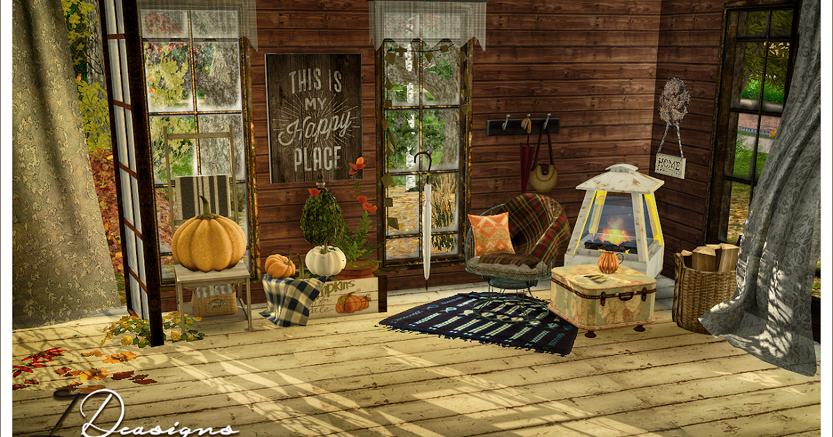 Sims 4 Ccs The Best Cozy In Autumn Set By Daer0n