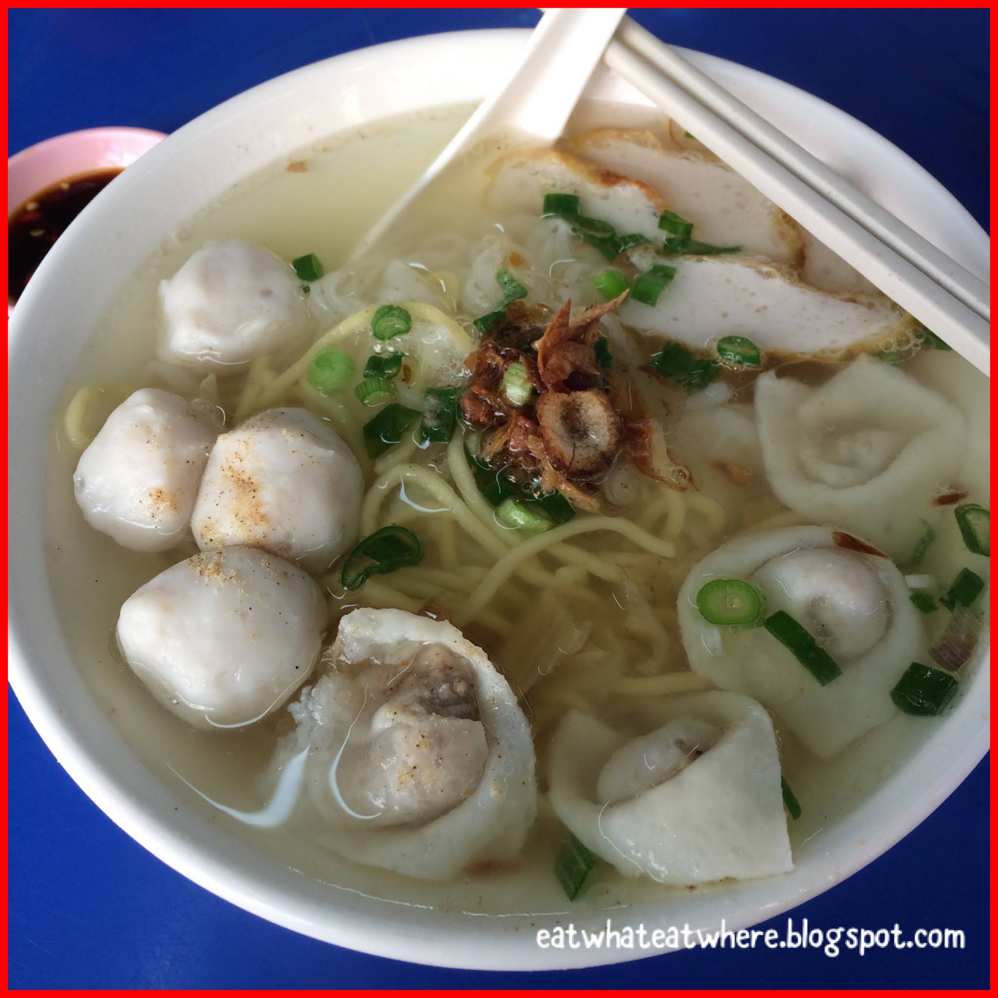 Eat What Eat Where Yin Kee Fishball Noodles Jalan Pudu Ulu