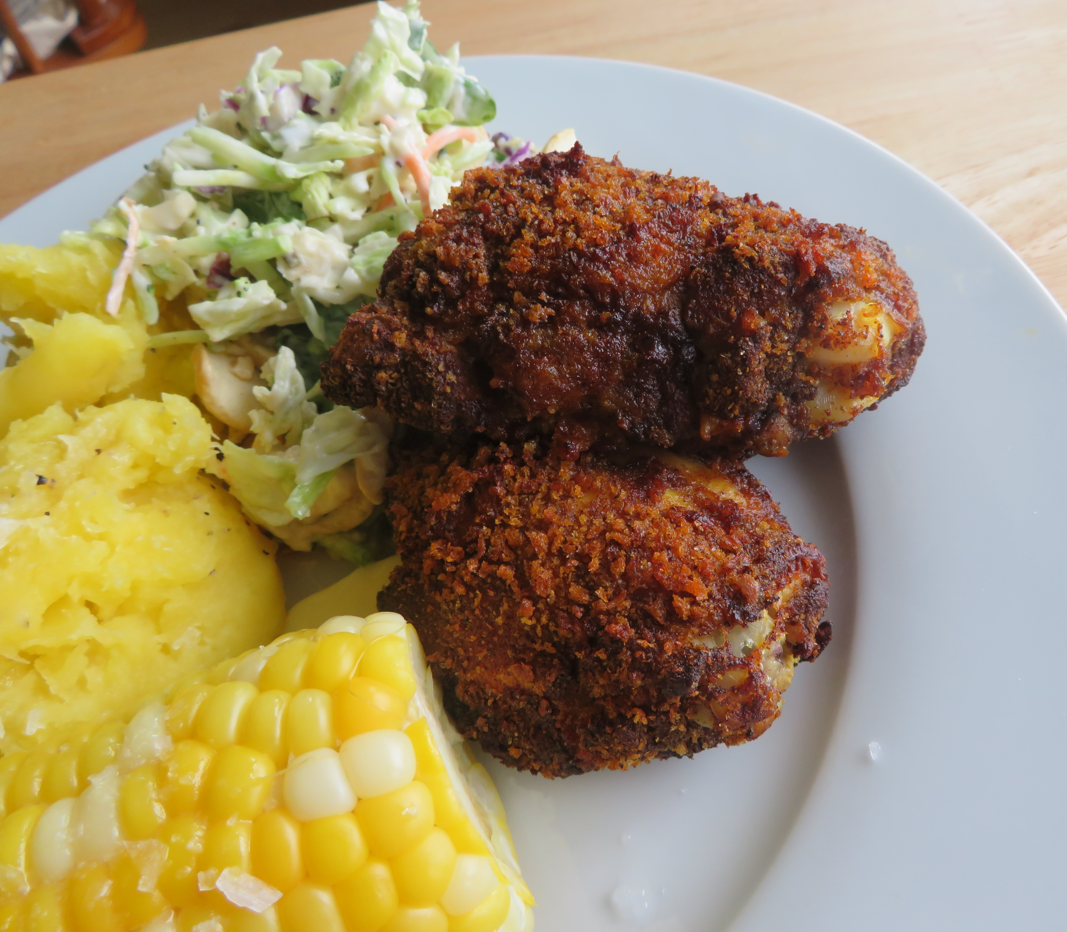 Small Batch Fried Chicken (air fryer or oven) | The English Kitchen