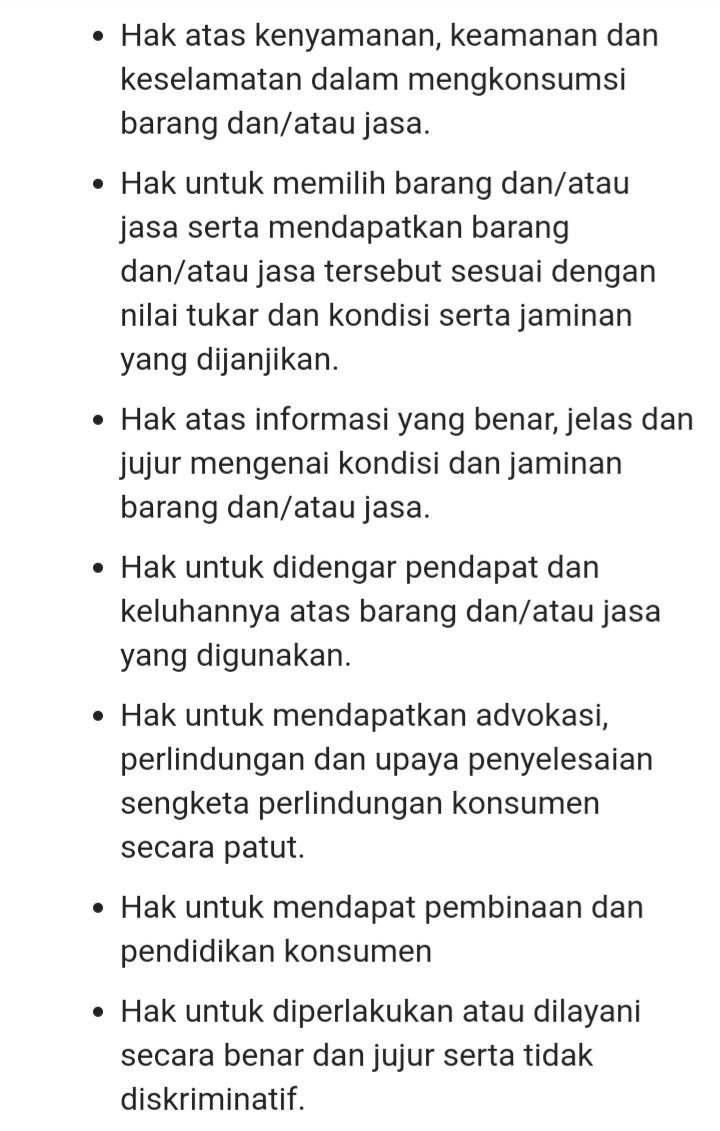 Soal Essay Perlindungan Konsumen