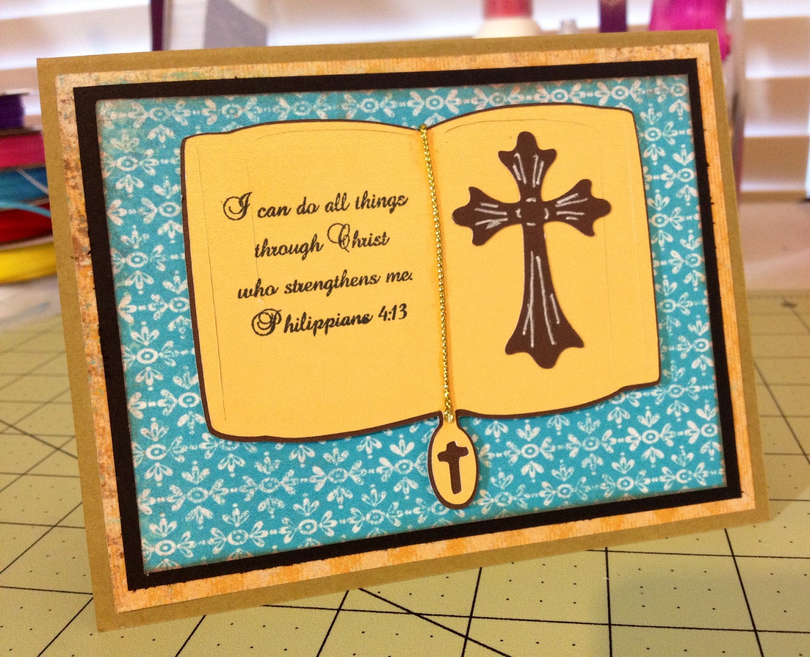  Marilyn's Cricut Cards Bible Card