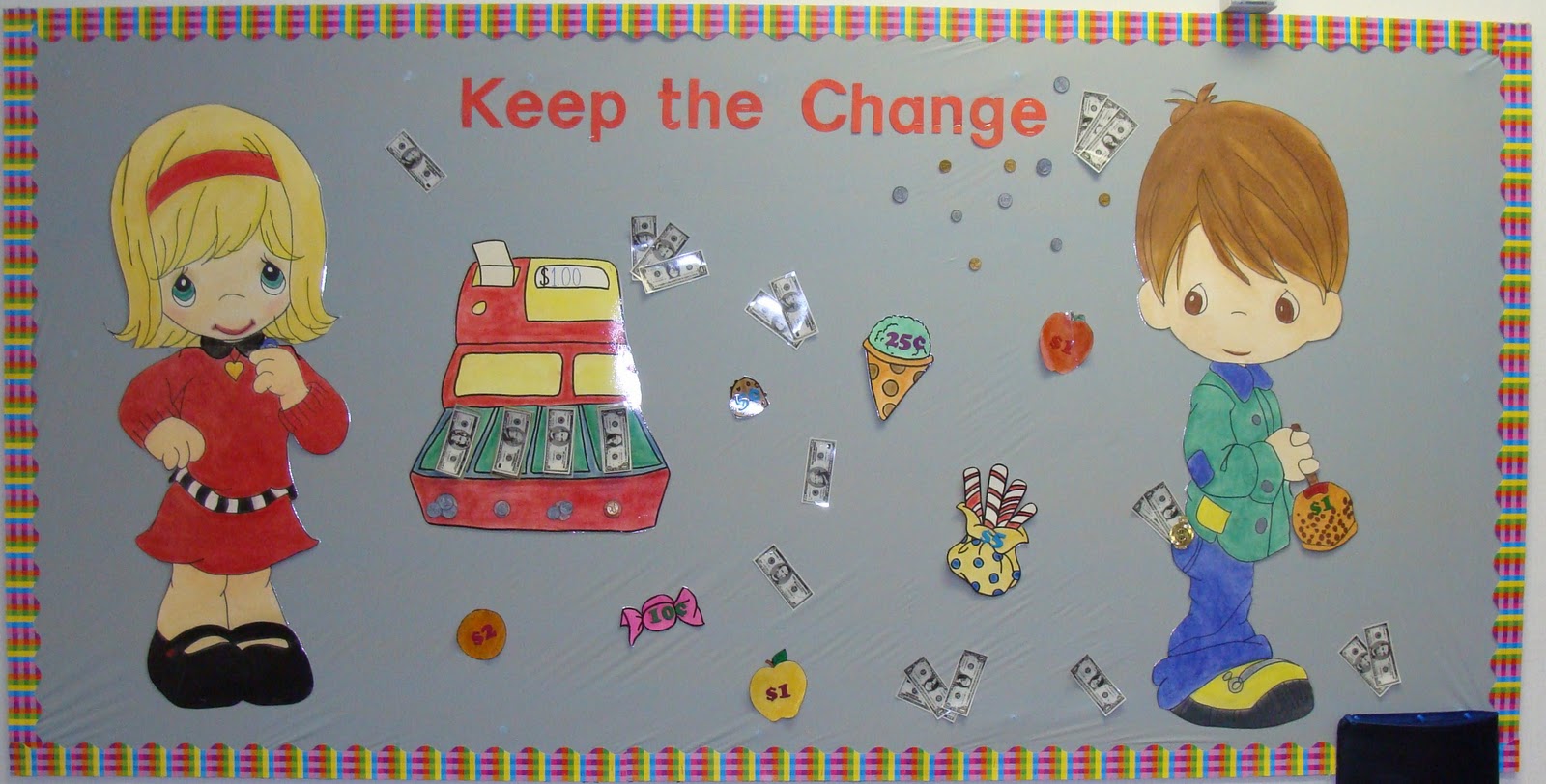 Bulletin Boards: Math - Interactive - Money