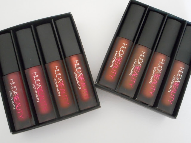 Huda Beauty Liquid Matte Minis in Pink and Nude editions Huda Beauty Liquid Matte Minis in Pink and Nude editions