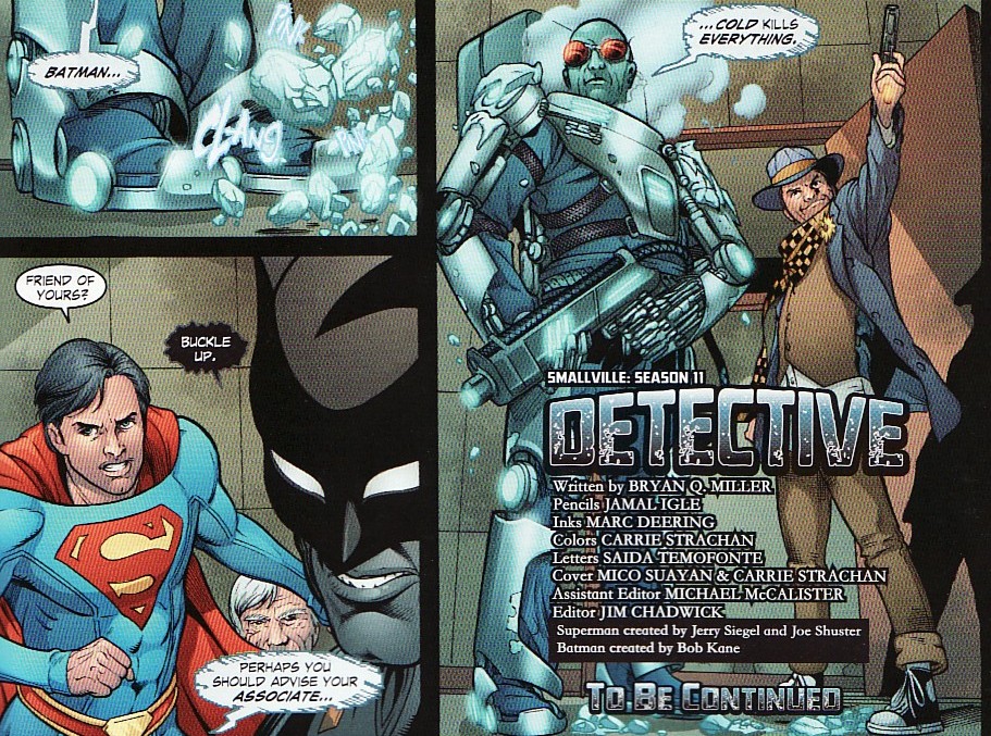 Supergirl Comic Box Commentary: Review: Smallville Season 11 #6