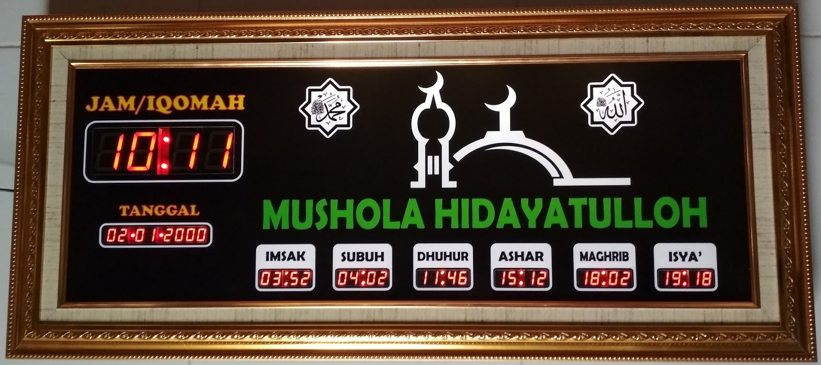 TERMURAH! 085225614844 Agen Jam Digital Led Masjid