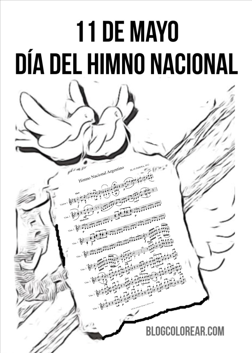 Colorear Himno Nacional Argentino Colorear Dibujos Infantiles