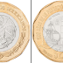 Regresó la moneda de 20 pesos y es conmemorativa de Veracruz