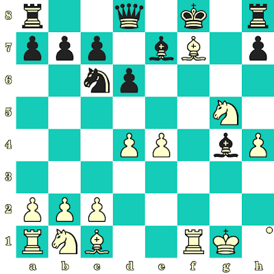 Les Blancs jouent et matent en 2 coups - Schwartz vs Samsonov, Heidelberg, 1908 