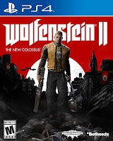 Wolfenstein 2: The New Colossus Game Cover PS4