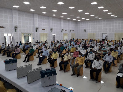 गया ज़िला स्तरीय निर्वाचन प्रशिक्षण, AnjNewsMedia, DM Gaya, Anj Media