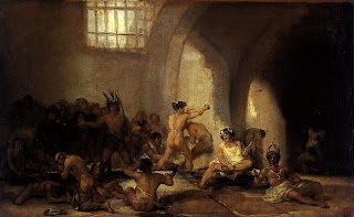 Casa de locos - Francisco de Goya