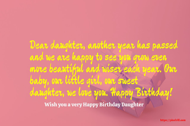 Happy Birthday Daughter Happy Birthday to My Daughter