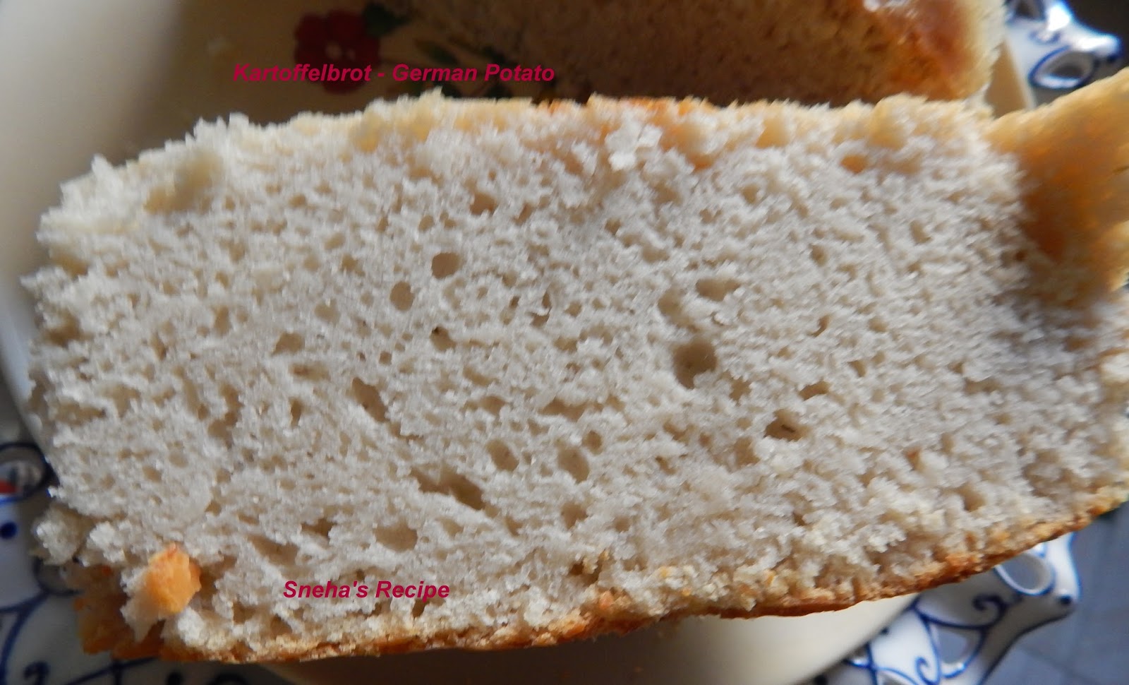 Kartoffelbrot German Potato Bread Sneha's Recipe