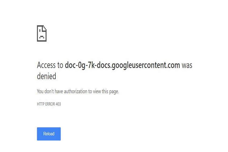How to Fix Google Drive Authorization (HTTP 403) Error