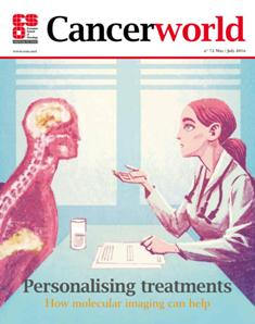 Cancer World 72 - May & June 2016 | CBR 96 dpi | Bimestrale | Medicina | Salute | NoProfit | Tumori | Professionisti
The aim of Cancer World is to help reduce the unacceptable number of deaths from cancer that is caused by late diagnosis and inadequate cancer care. We know our success in preventing and treating cancer depends on many factors. Tumour biology, the extent of available knowledge and the nature of care delivered all play a role. But equally important are the political, financial, bureaucratic decisions that affect how far and how fast innovative therapies, techniques and technologies are adopted into mainstream practice. Cancer World explores the complexity of cancer care from all these very different viewpoints, and offers readers insight into the myriad decisions that shape their professional and personal world.