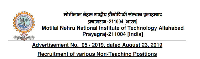 MNNIT Technical Assistant/ Technician Previous Papers, Junior Assistant  and Syllabus 2019
