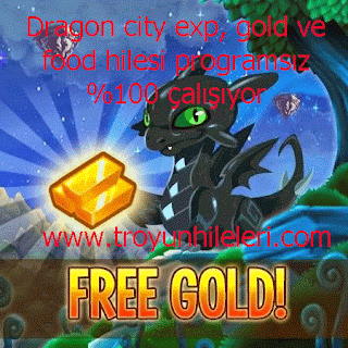 Dragon city exp, gold ve food hilesi
