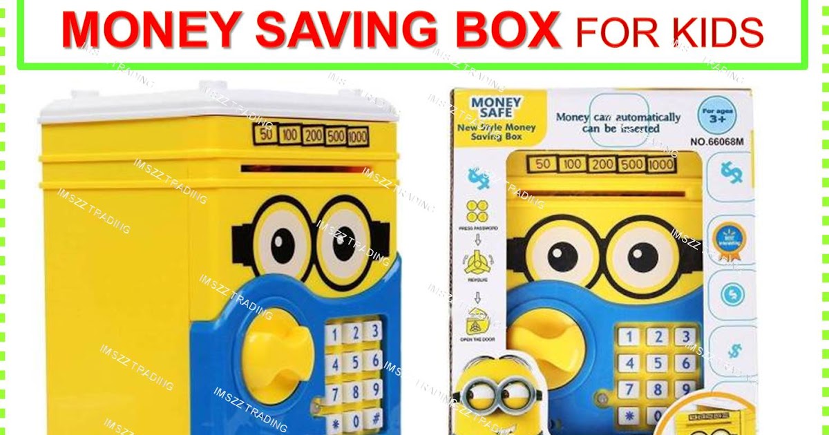 NEW STYLE MONEY SAVING BOX FOR KIDS +91 9599414347