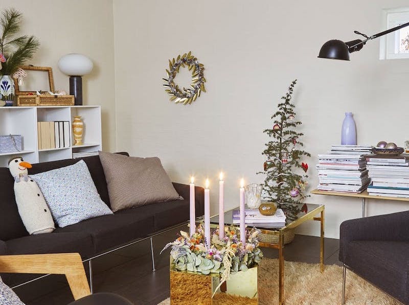 Navidad en colores pastel: una casa que demuestra que puede quedar espectacular