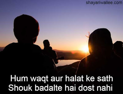 friendship shayari with image