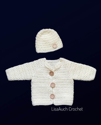newborn beanie crochet hat pattern for hospitals