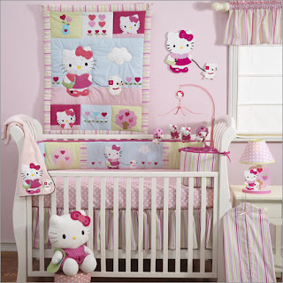 Hello Kitty baby nursery room