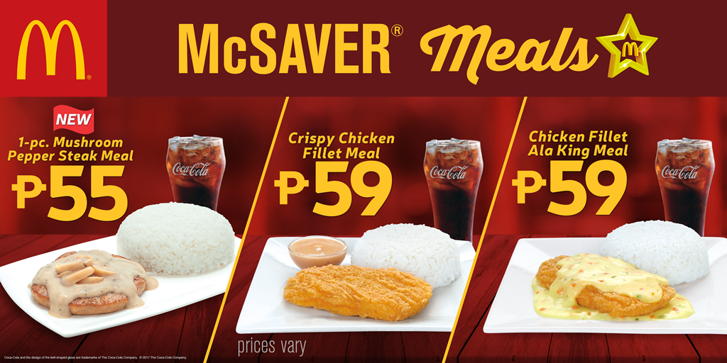 Amazing Jing for Life Make your day better with McDonald’s McSaver Meals