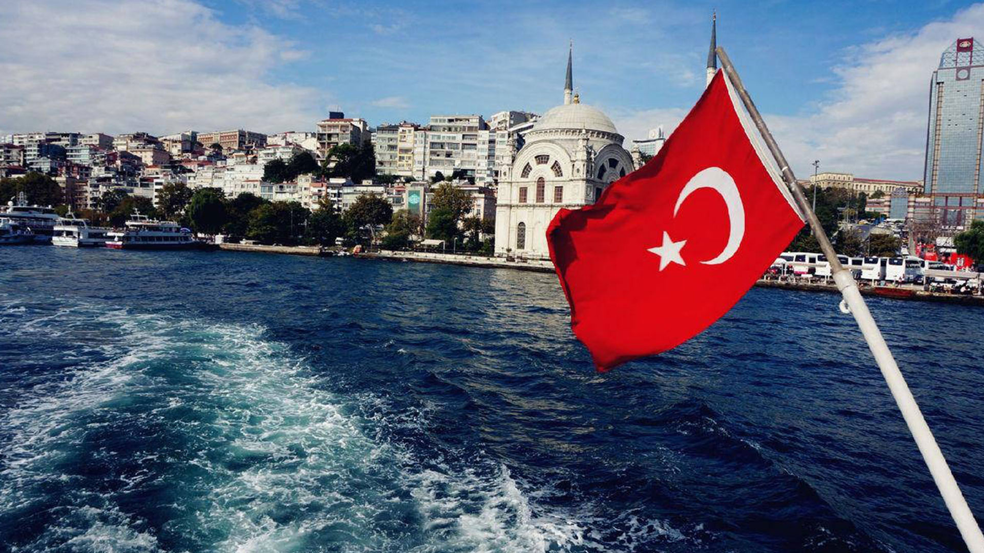 istanbul manzarali turk bayragi resimleri 5