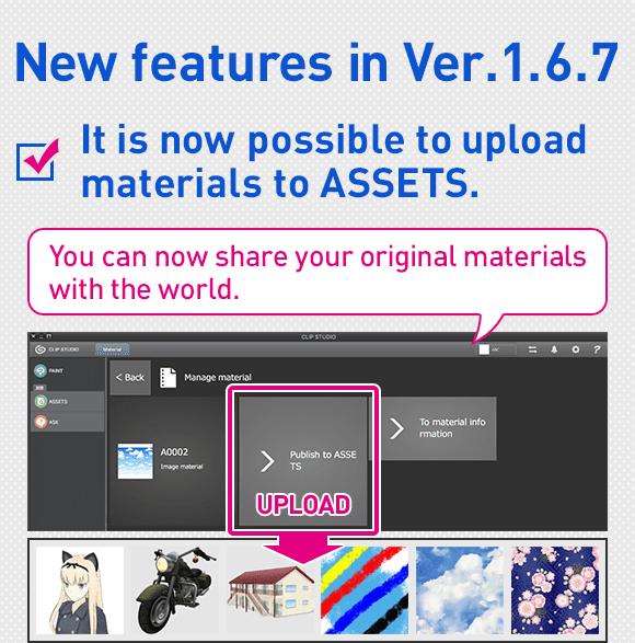 Off World Girl S Terrestrial Com Channel Clip Studio Assets 1 6 7 Adds Upload Materials