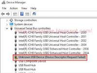 6 Cara Memperbaiki Error Unknown USB Device (Device Descriptor Request Failed) di Windows 10